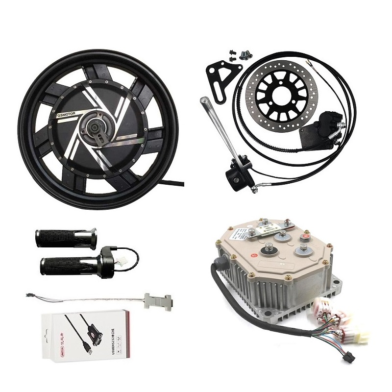 Electric motorcycle hub motor hot sale kit