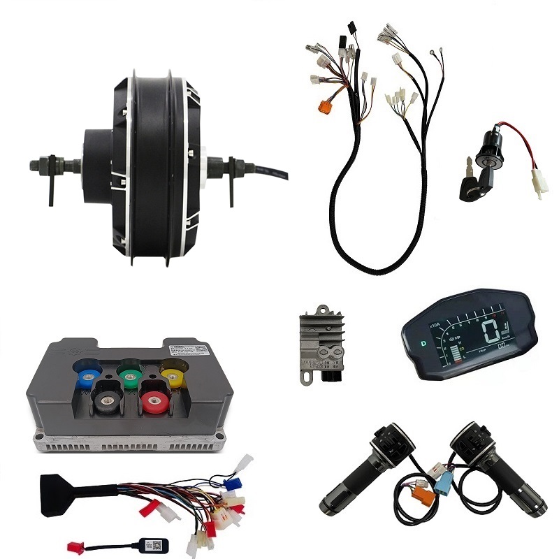 QS205 4000W spoke motor kits